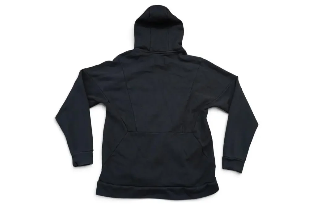 Jordan Hoodie Mens Large Black Full Zip Fleece Sweatshirt Jumpman Logo Patch
